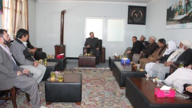 تصویر از دیدار استاد ابوالحسین”یاسر” با بزرگان و مسؤلین شورای مردمی ناحیه دهم شهر کابل .