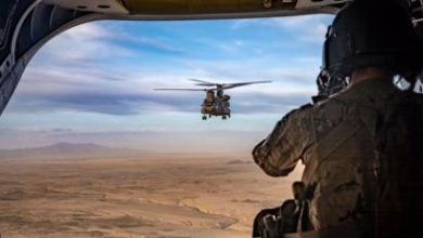 تصویر از اولین حمله هوایی نیروهای آمریکایی به طالبان پس از اجرایی شدن روند کاهش خشونت‌ها
