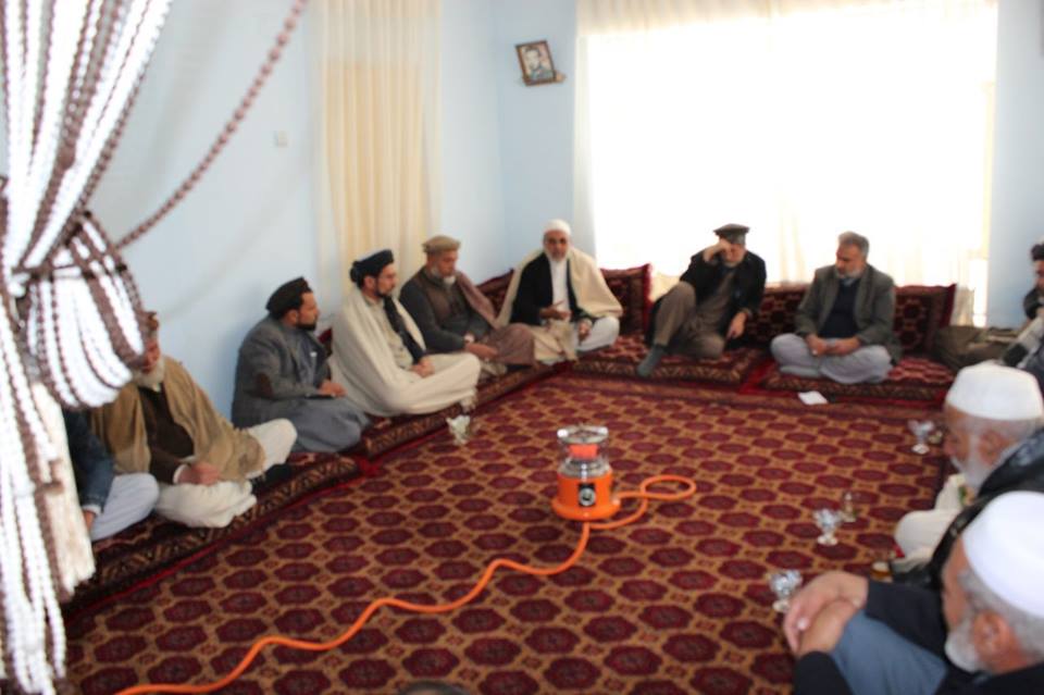 تصویر از اولین جلسه شورای ولایتی لوگر حزب حرکت اسلامی متحد افغانستان