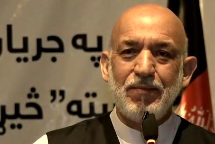 تصویر از کرزی: امریکا نباید از خاک افغانستان در نزاع با ایران کار گیرد