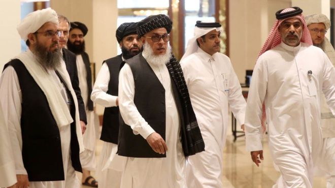 تصویر از طالبان: مذاکرات با آمریکا پایان یافت، توافقنامه صلح ‘تا چند روز دیگر امضا می‌شود’