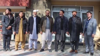 تصویر از محترم استاد ابوالحسین یاسر رئیس حزب حرکت اسلامی متحد افغانستان، در دیدار با رئیس، مسئولین و هواداران آن حزب فرمودند: